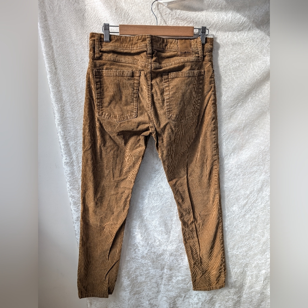 Goodfellow Men's Brown Corduroy Pants Slim Fit 32x32 - Picture 6 of 6